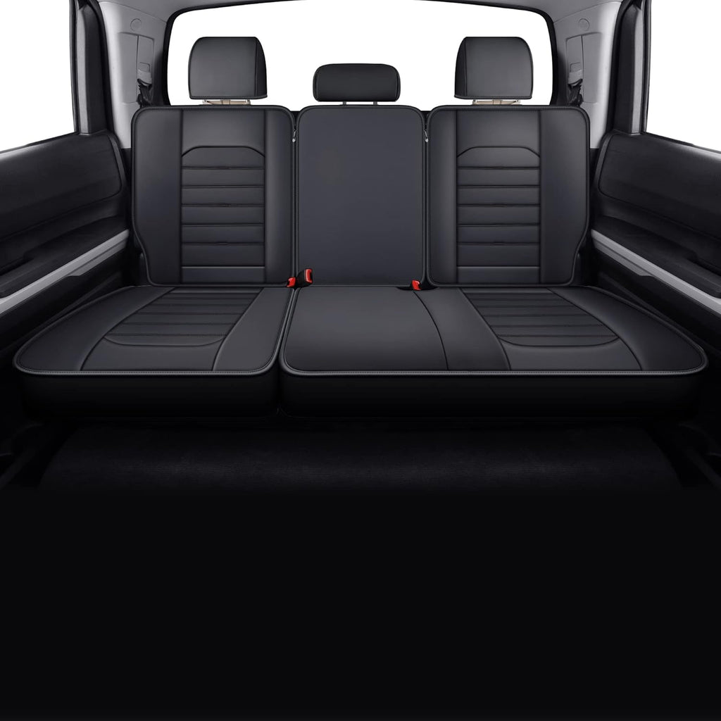 Custom fit Seat Covers with Faux Leather (Gray) T104863