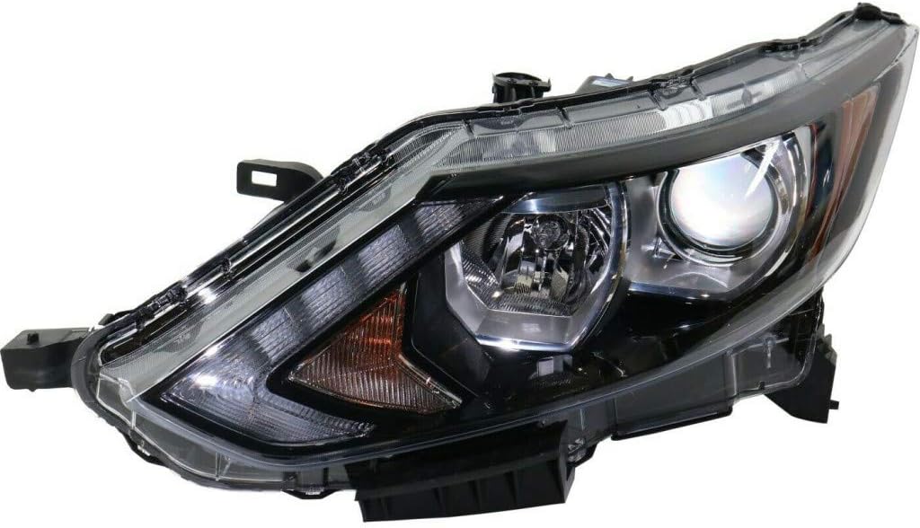 Headlight Assembly for Nissan Rogue Sport 2017 2018 2019 Passenger Side Halogen Z156452
