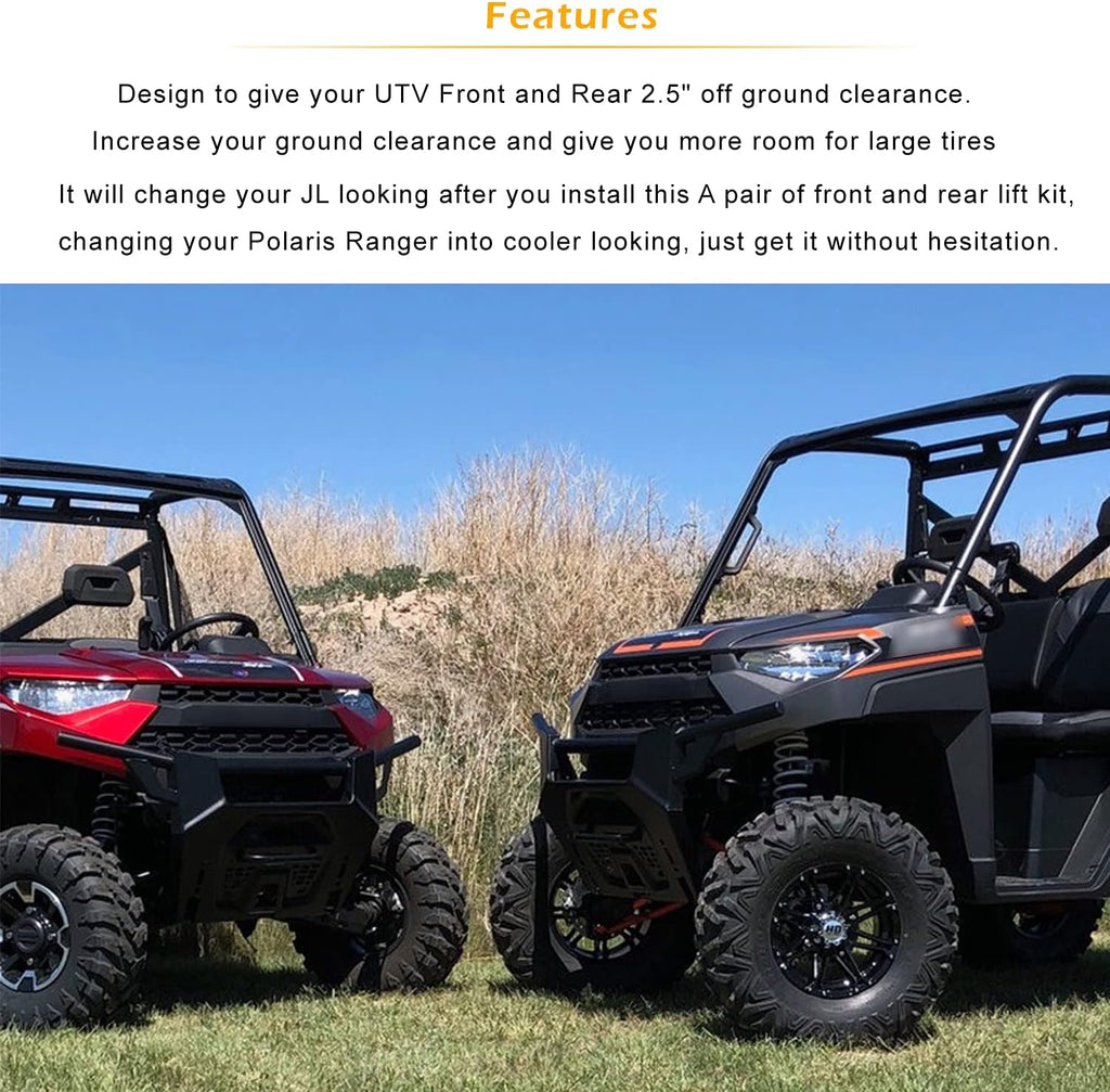 2.5'' Lift Kit UTV Front and Rear Suspension Pack of 2 I2591