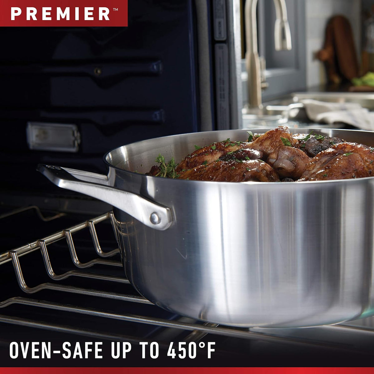 8-Piece Stainless Steel Cookware Set I956