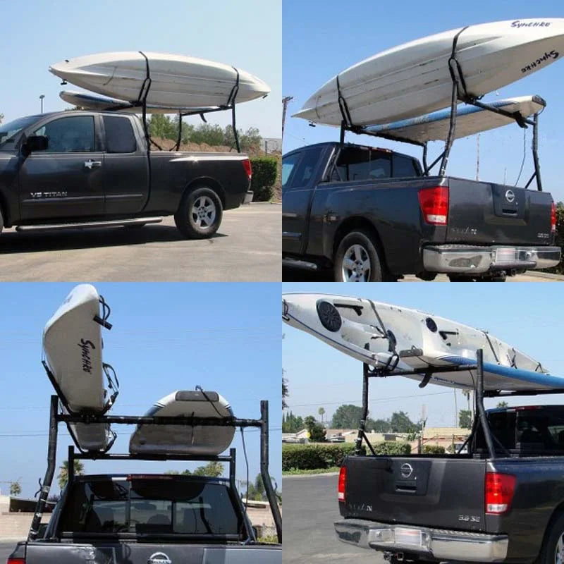 2 Pairs Universal Car Top Roof Rack Kayak Boat J-bar H34882