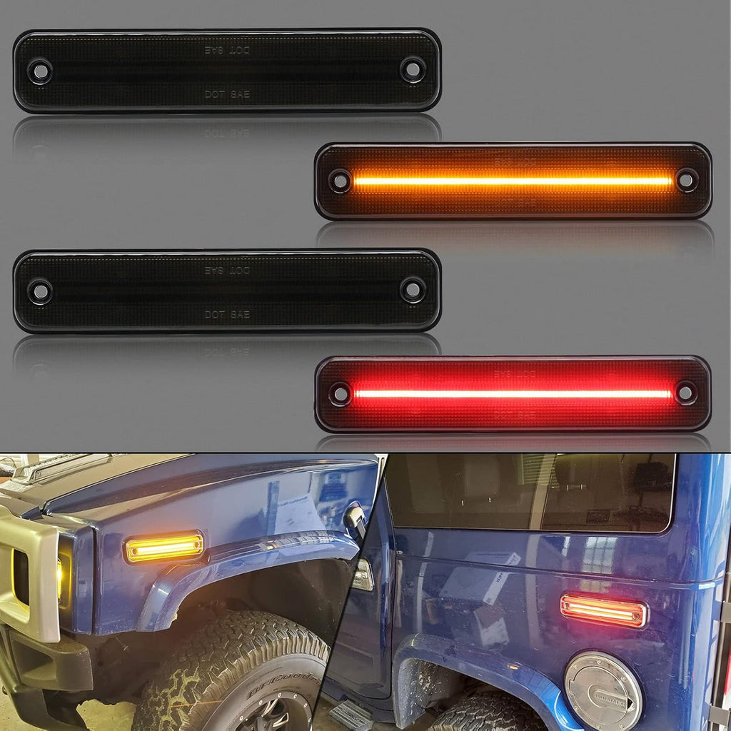 Smoke Lens LED Cab Roof Light Kit 10pcs B43223
