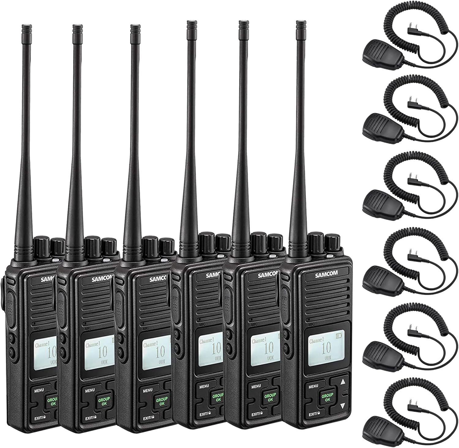2 Pack 3000mAh UHF Walkie Talkie S5720