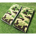 White Kelly Green Cornhole Set I4587
