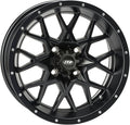 Hurricane Wheel Black 14x7 4/137 5+2 W3458