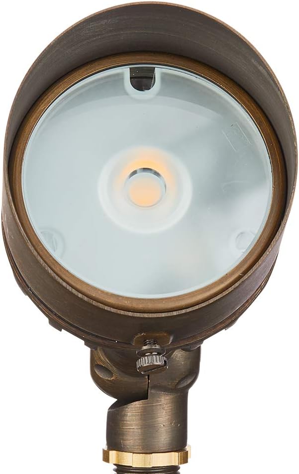 Bronze Cast Brass Outdoor Spotlight V342