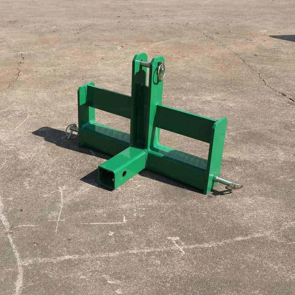 Tractor Drawbar with Suitcase Weight Brackets Green 2 Receiver Cat 0 K359