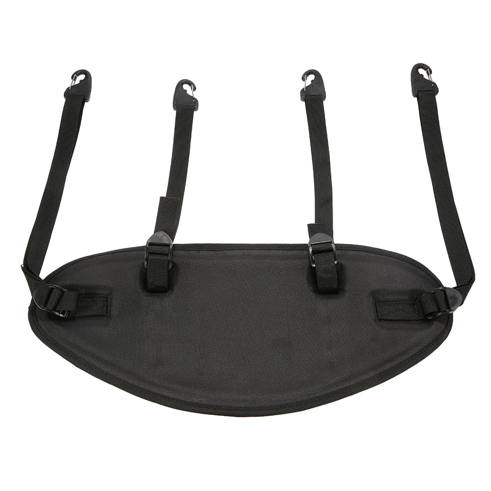 Black Adjustable Kayak Seat Backrest with Back Pad H8392