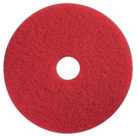 16x22 Red Floor Scrubbing Pads Case of 5 B725