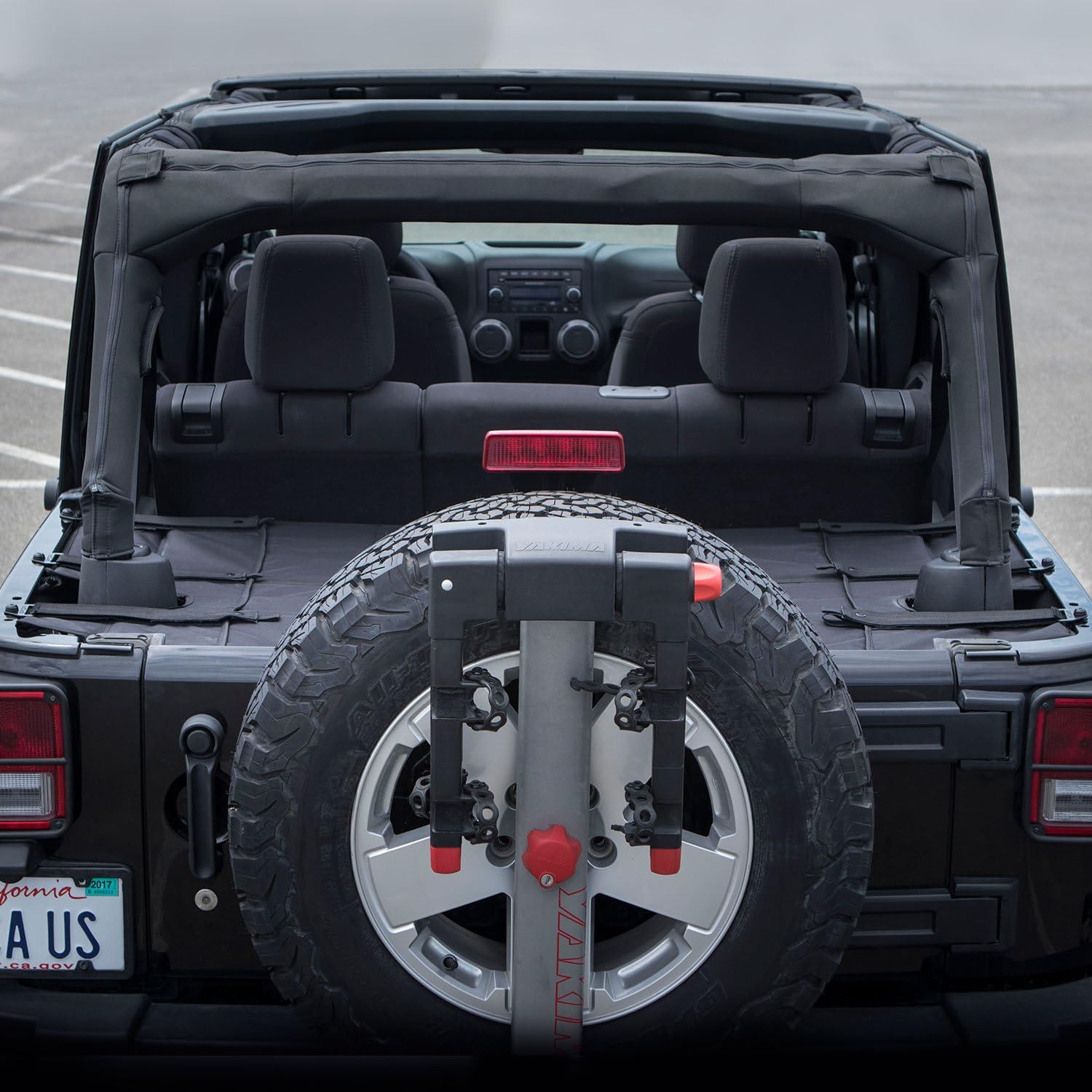 Cargo Cover and Cargo Organizer for Wrangler JKU 4DR N731857