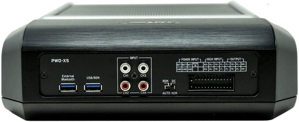 25W x 4 DSP Amplifier with Powered Sub G943