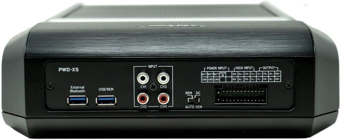 25W x 4 DSP Amplifier with Powered Sub G943
