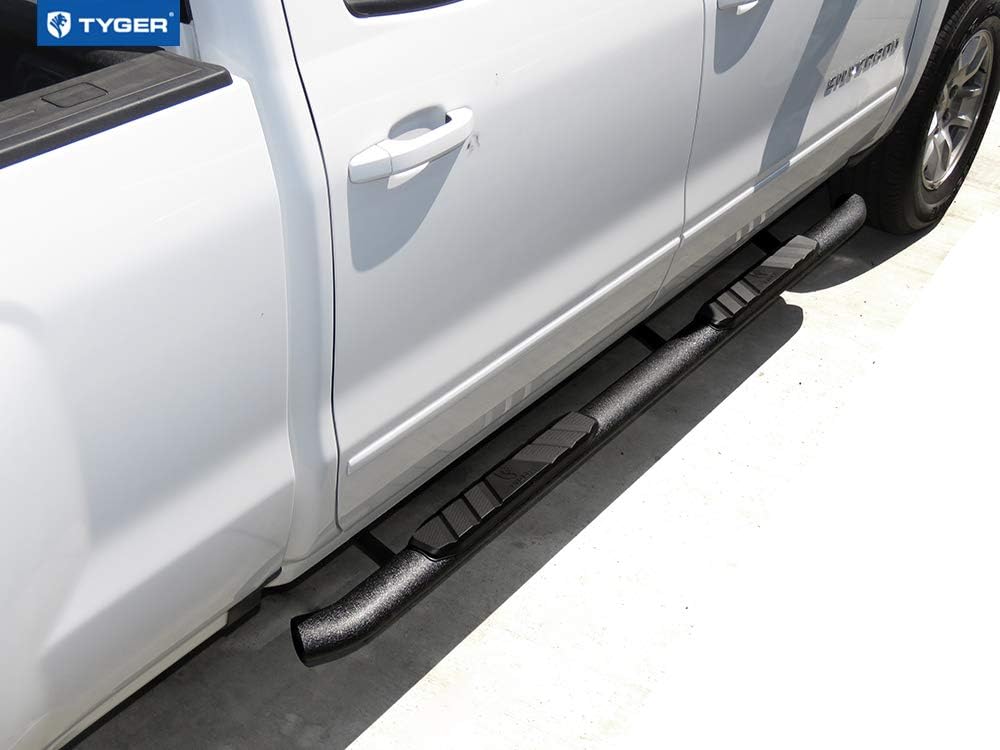 Textured Black Side Step Running Boards E746155