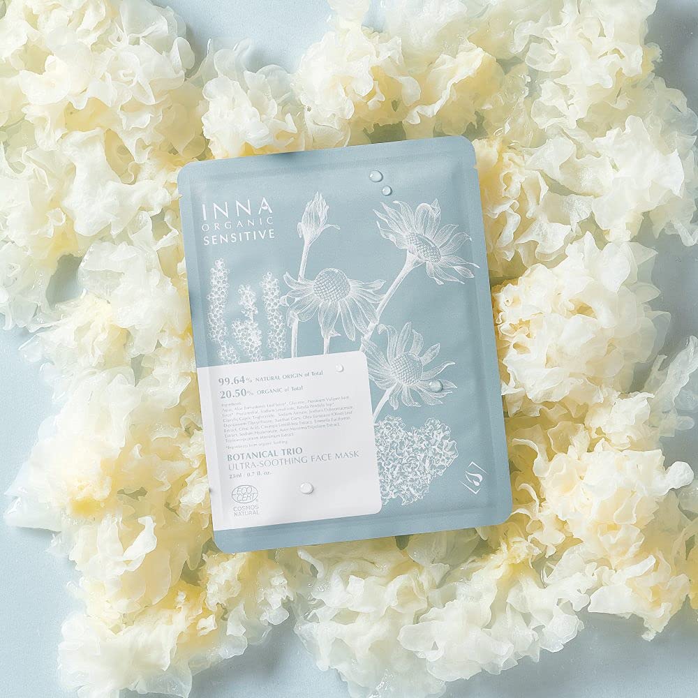 LEMON-TEA TREE SKIN SHEET MASK, Oil-control, 0.8 fl.oz, Pack of 5 J9346