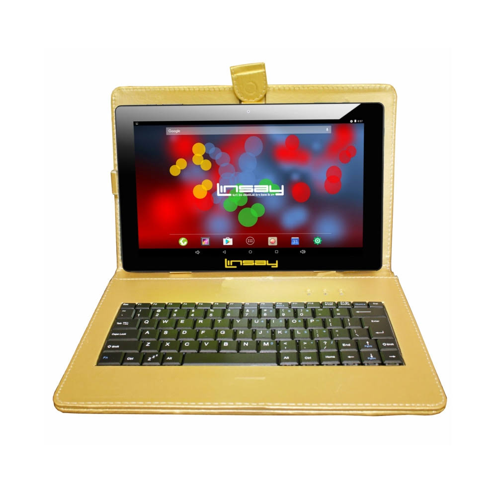 10.1x22 1280X800 IPS Screen 2GB Ram 32GB Android 10 Quad Core Tablet with Keyboard U101