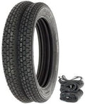 Tire Set with Tubes and Rim Strips L6361