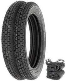 Tire Set with Tubes and Rim Strips L6361