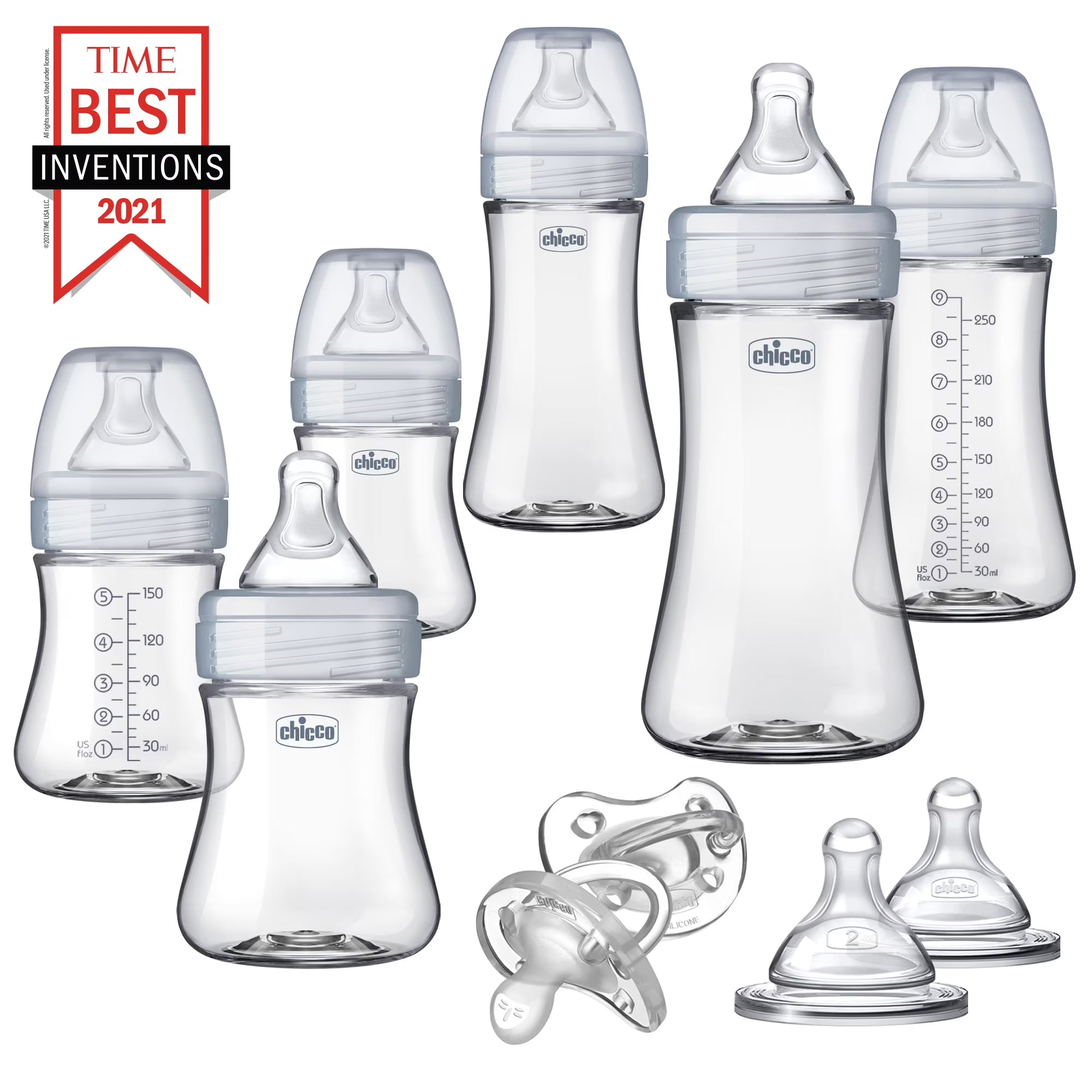 Neutral Hybrid Baby Bottle Gift Set I44503