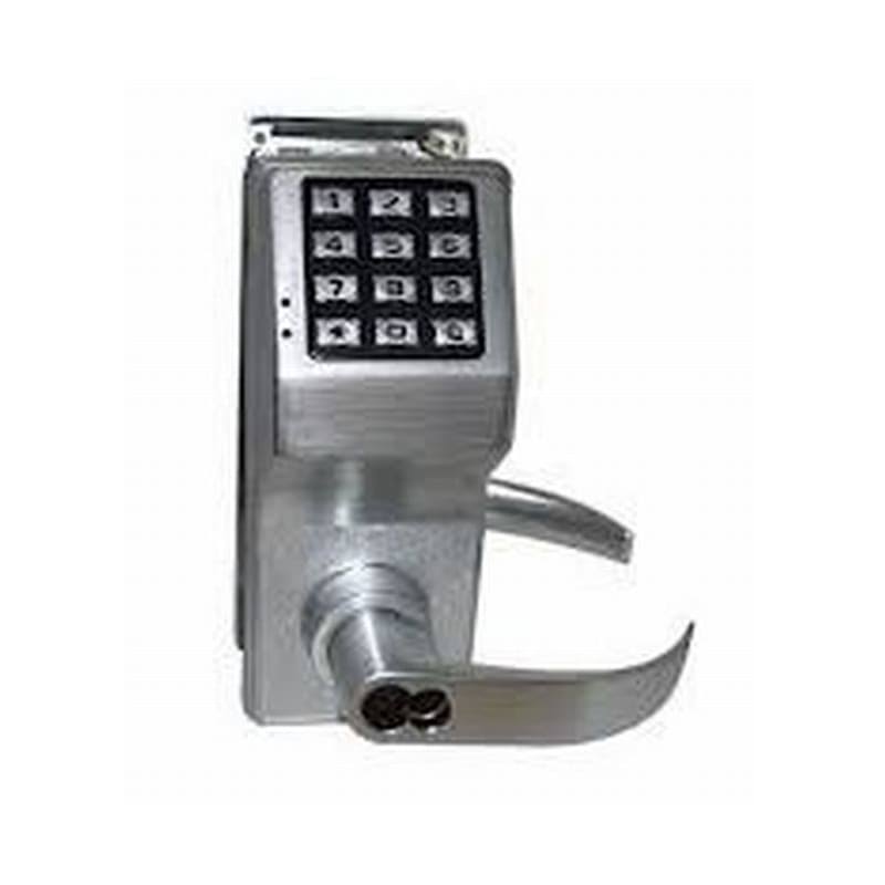 Satin Chrome Electronic Digital Keypad Lever U1516