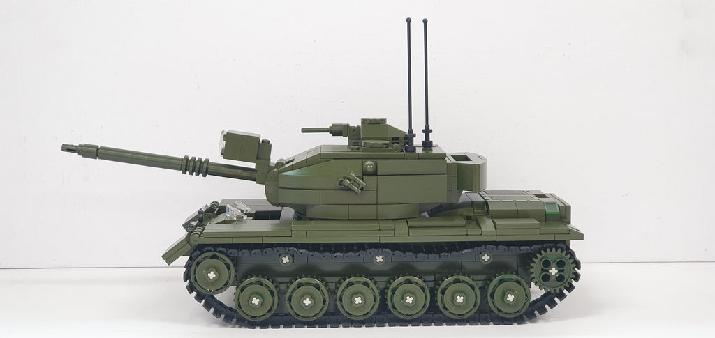 688 Pieces U.S. Main Battle Tank Brick Building Set A714478