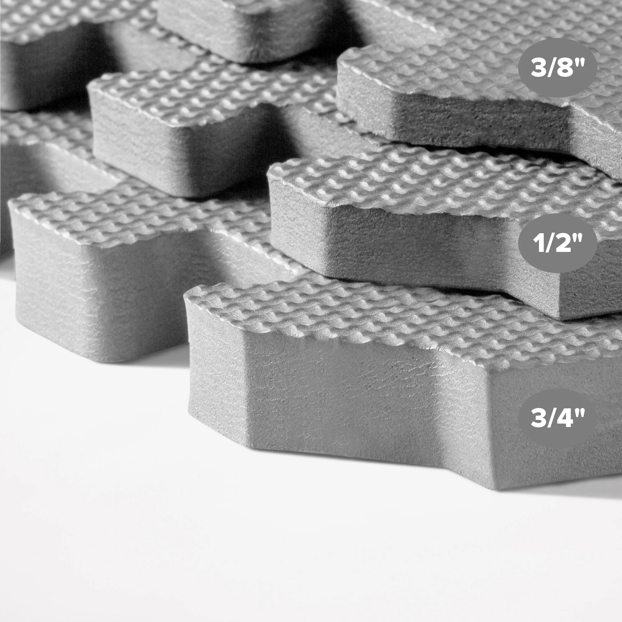 ½ Inch Thick EVA Foam Interlocking Floor Tiles T4948