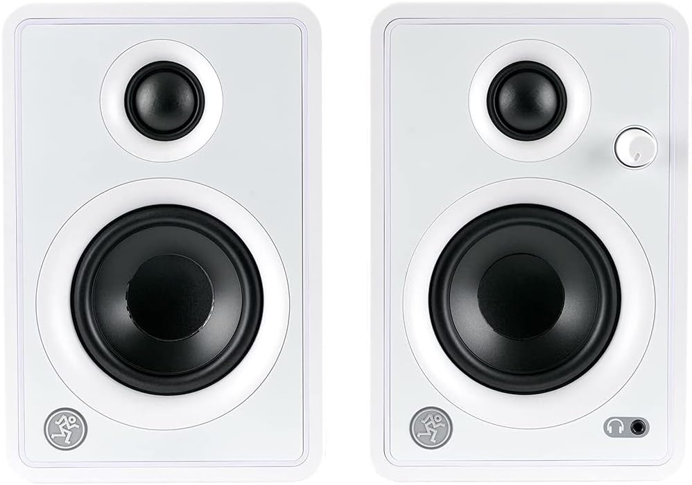 White 3 Multimedia Monitors with Bluetooth X3825