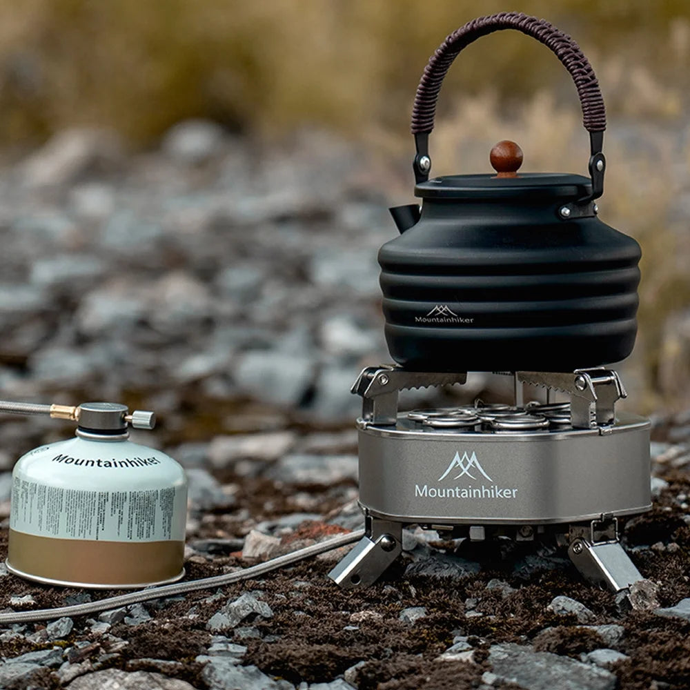 Portable Gas Stove with Electronic Ignition, Foldable Design T95948