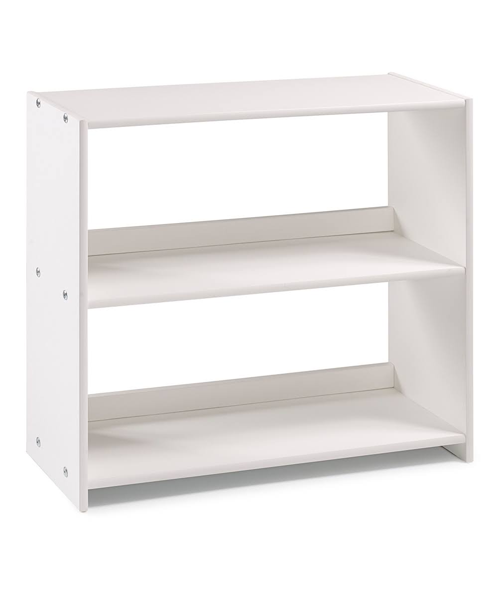 White Louver Small Bookcase Y541802