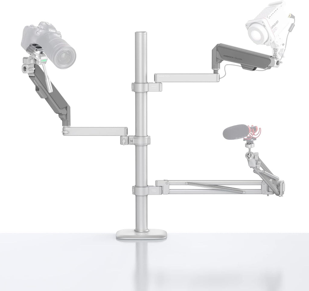 Camera Desk Mount Stand, Flexible Overhead Webcam Boom Arm Z580