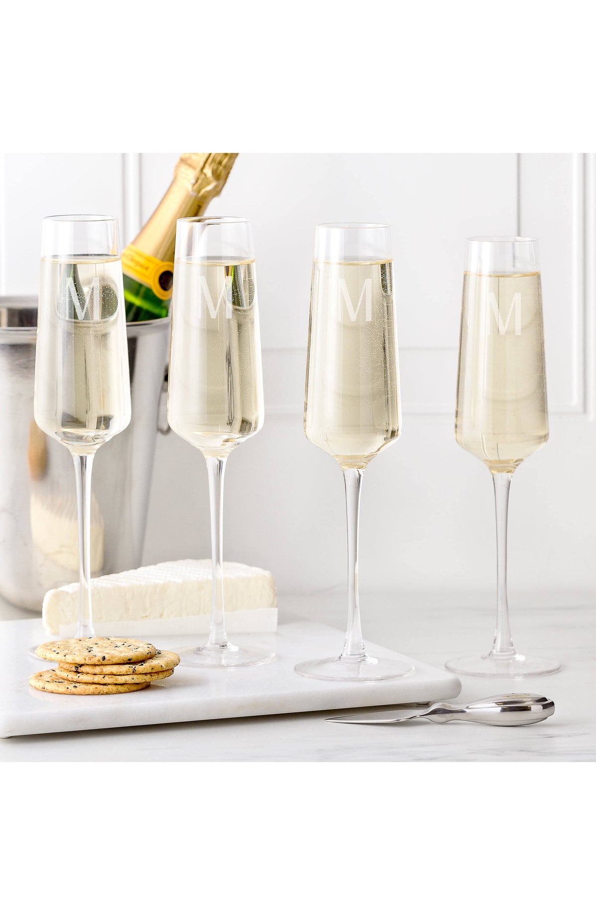 Set of 4 9.5 oz. Champagne Glasses E93984