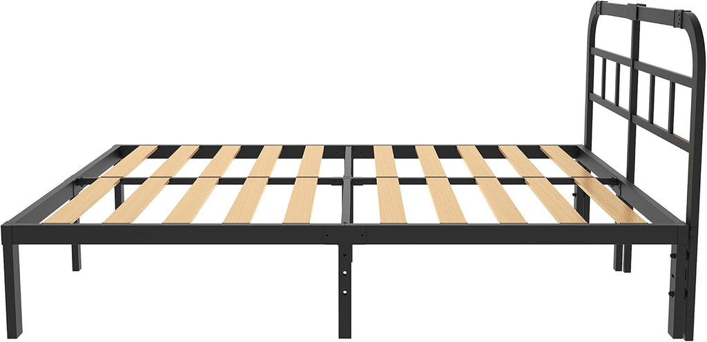 Black Metal California King Headboard L287715