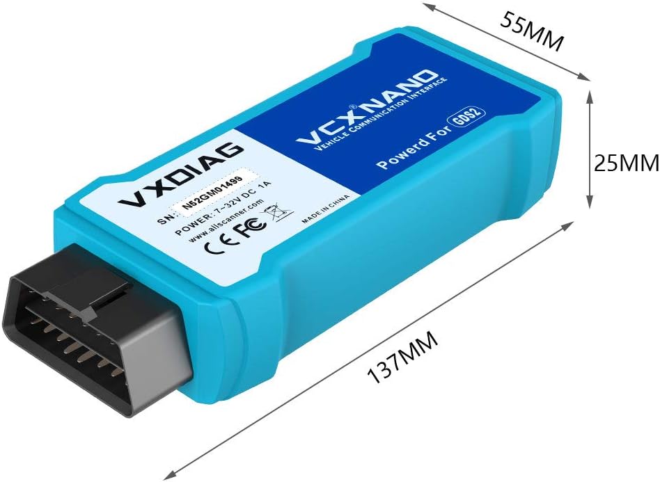 VCX Nano GDS2 and Tech2Win Diagnostic Programming System for GM/Opel WiFi Version V4148