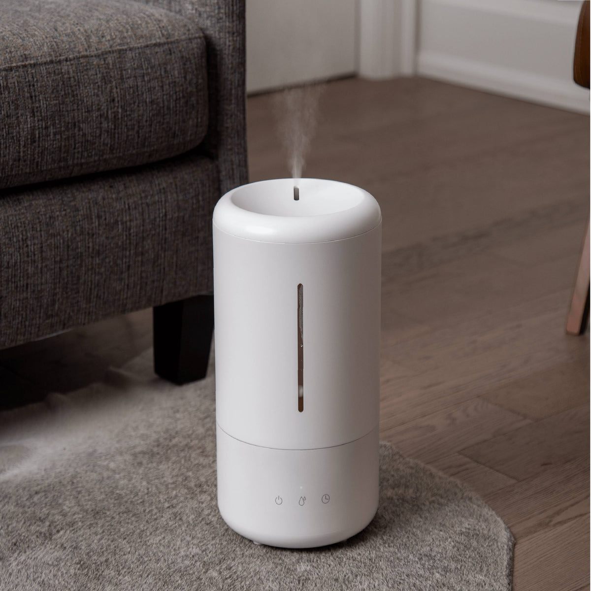 3.5L Cool Mist Ultrasonic Humidifier with Adjustable Mist Level and Auto Shut Off Z65065