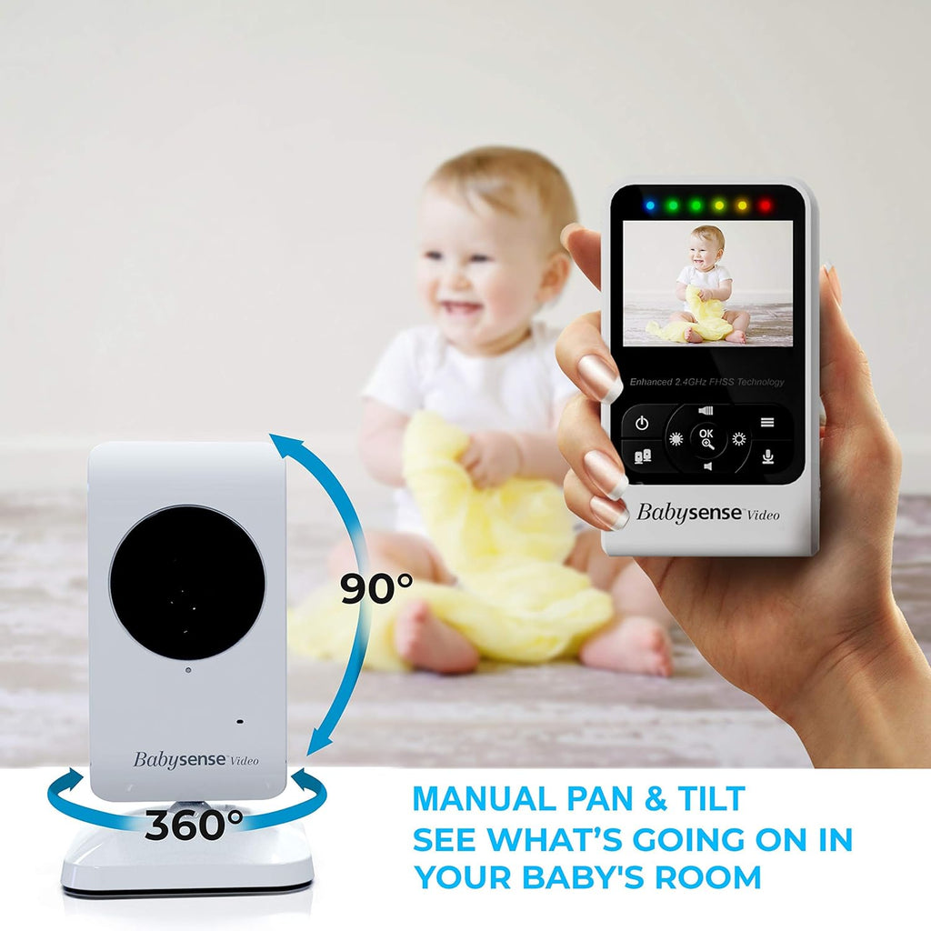 Video Baby Monitor with Camera and Infrared Night Vision E25755