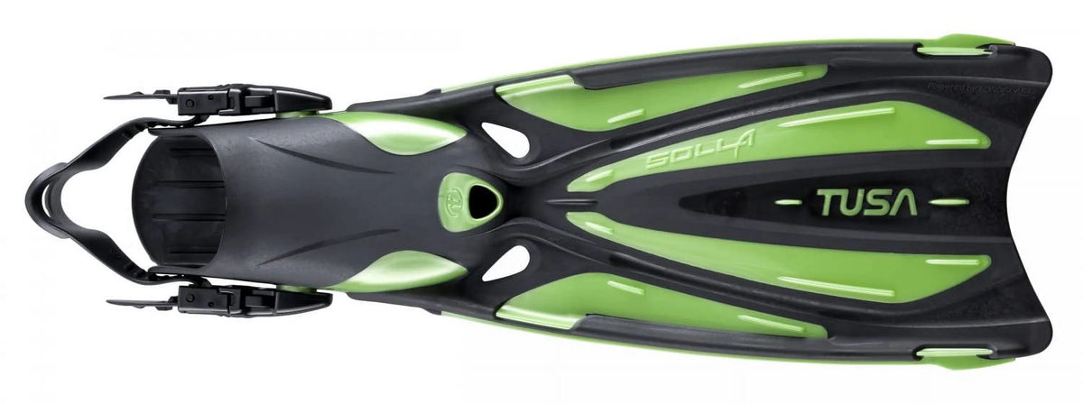 Metallic Dark Red Open Heel Scuba Fins I977