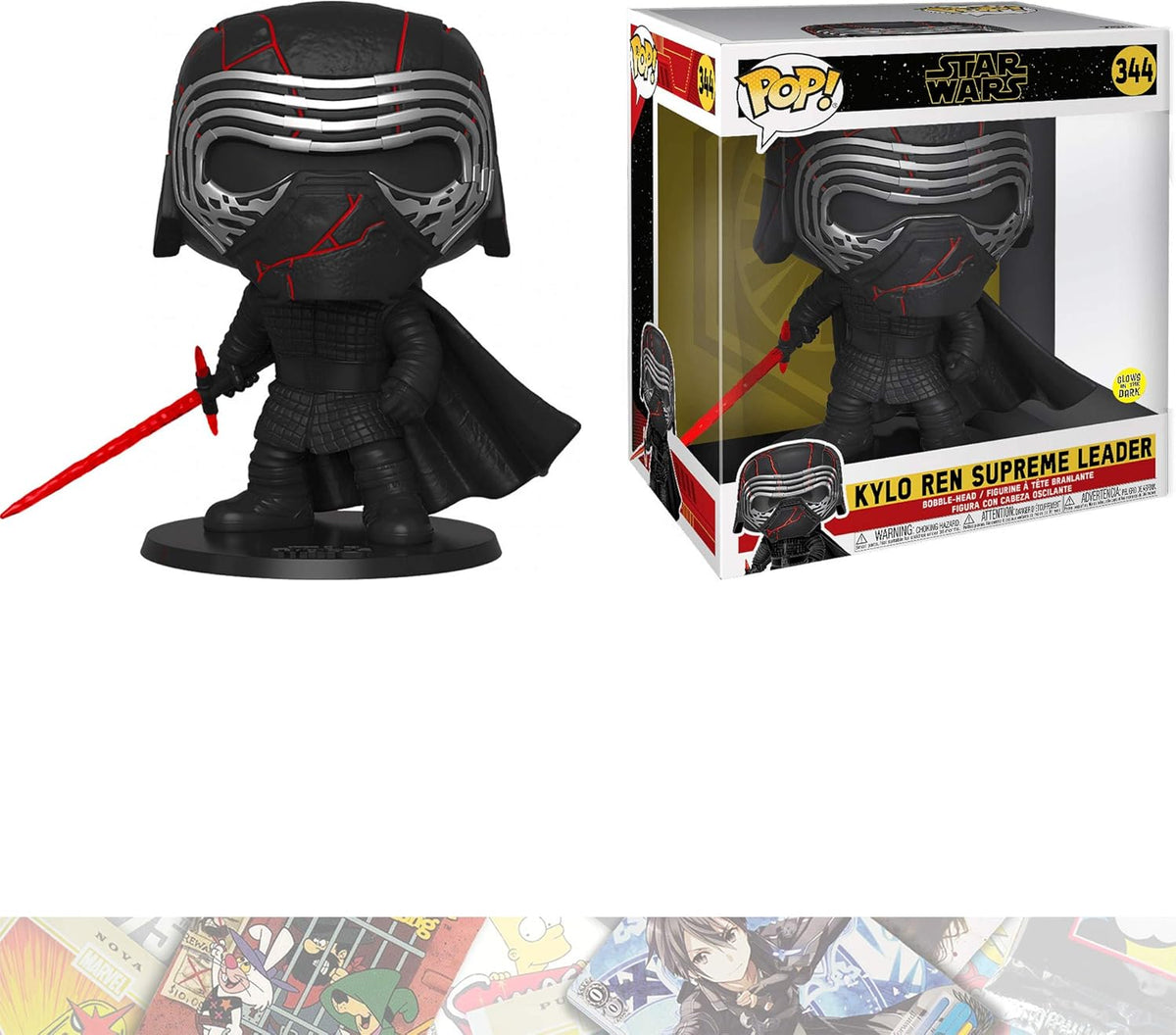 Deluxe Pop! Vinyl Figure Bundle with Official Trading Card S20103