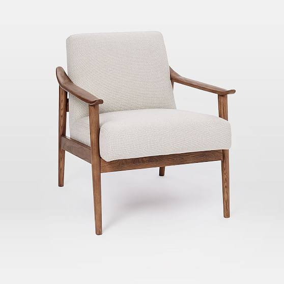Chunky Basketweave Upholstered Chair K5423