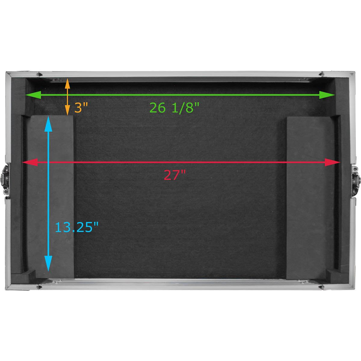 Universal Case for Large DJ Controller U579