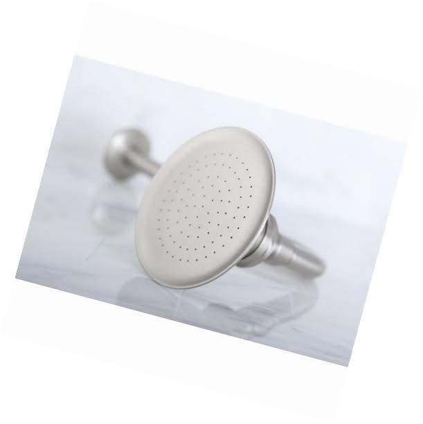 Satin Nickel Showerhead with 12inch Shower Arm P94258