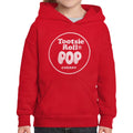 Cherry-Flavored Tootsie Roll Pop Youth Hoodie Q6914