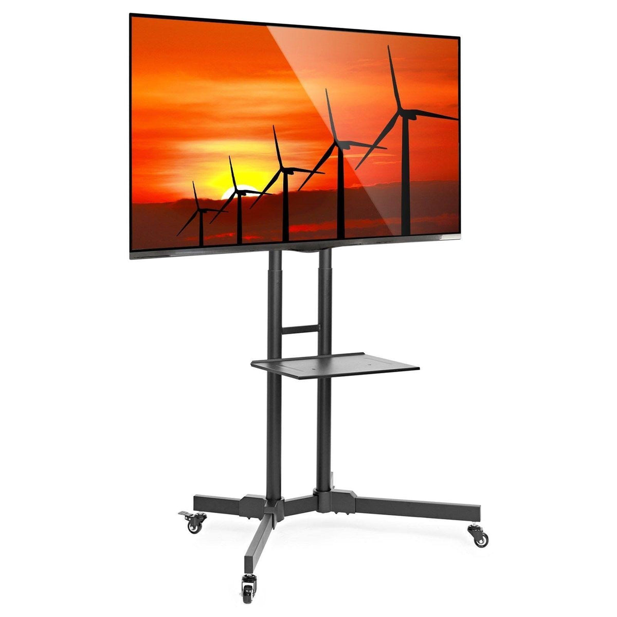 Rolling TV Stand Mobile Cart for 32-65 inch Plasma Screen LED LCD S18663