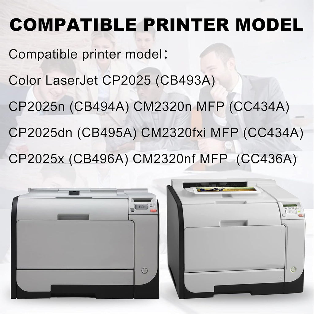 Cyan Toner Cartridge for HP CP2025 CM2320 Printer M420