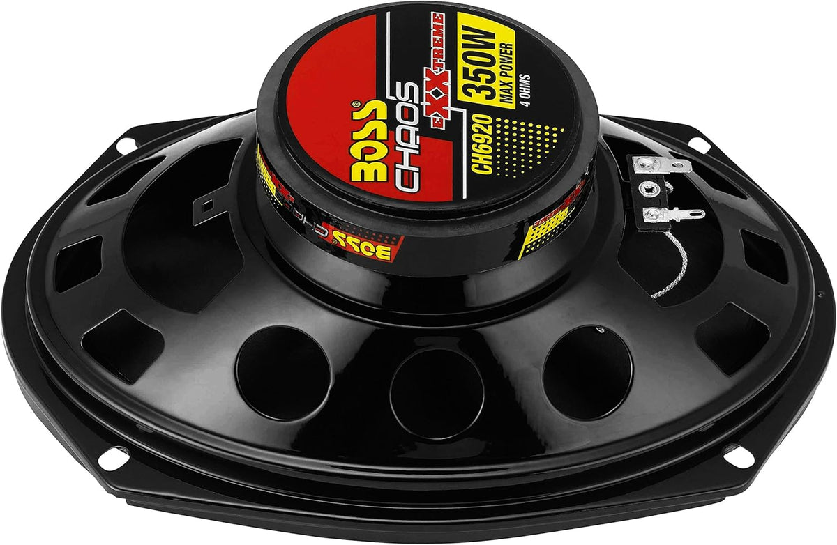 6 x 9 Inch 3 Way Coaxial Car Speakers, 400 Watts Max, Sold in Pairs J636
