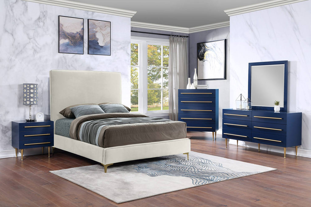 Navy Night Stand Y390