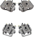 Front and Rear Semi-Loaded Caliper Assembly Set Kit E969