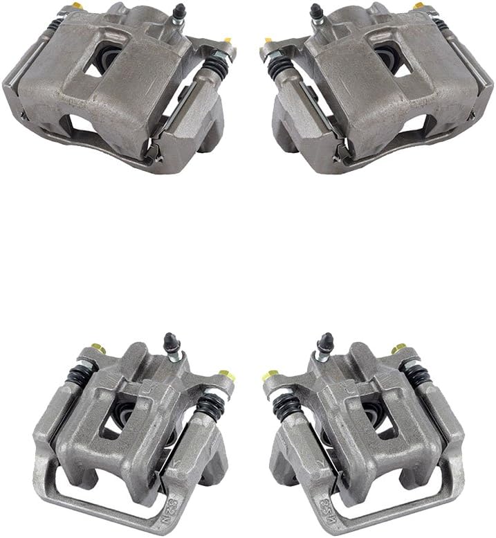 Front and Rear Semi-Loaded Caliper Assembly Set Kit E969