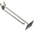 White 8-Inch Glass-Filled Nylon Pegboard Hook, 50-Pack C63970