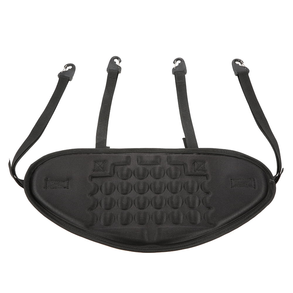 Black Adjustable Kayak Seat Backrest with Back Pad H8392