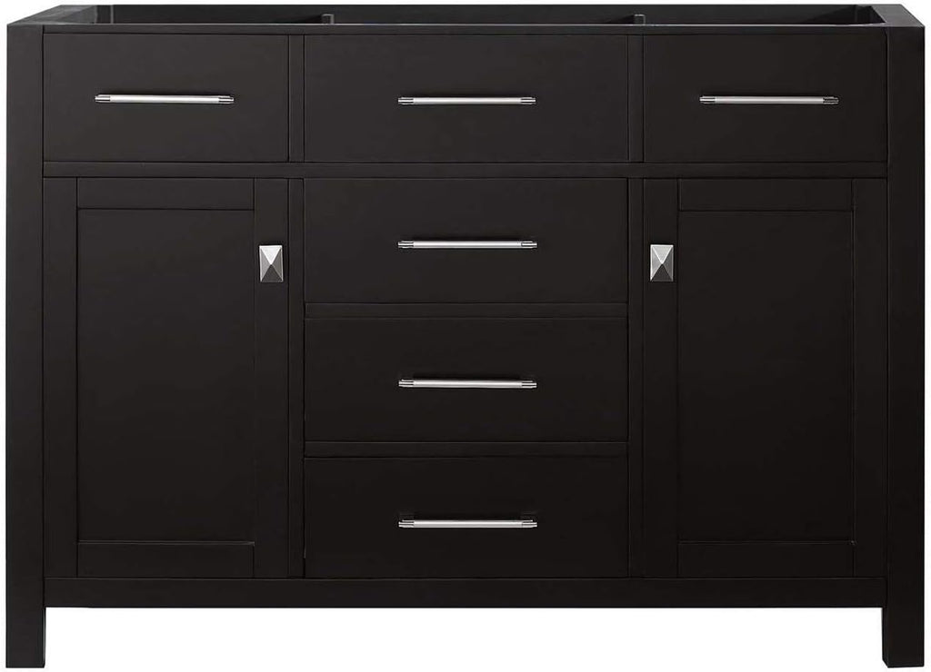 White 48 inch Single Sink Bathroom Vanity Cabinet E95976