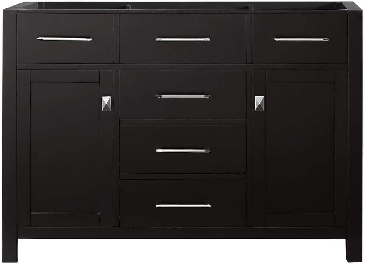 White 48 inch Single Sink Bathroom Vanity Cabinet E95976